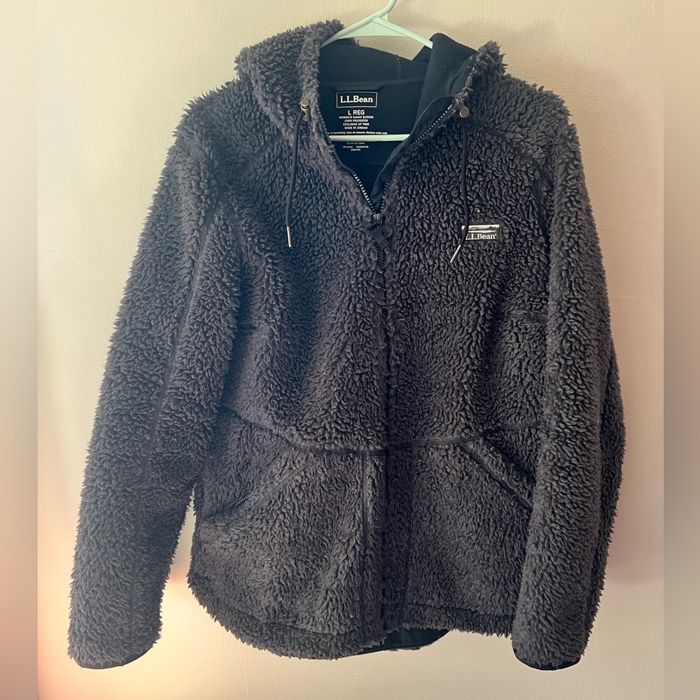 LL Bean Women's Mountain Pile Fleece Hoodie